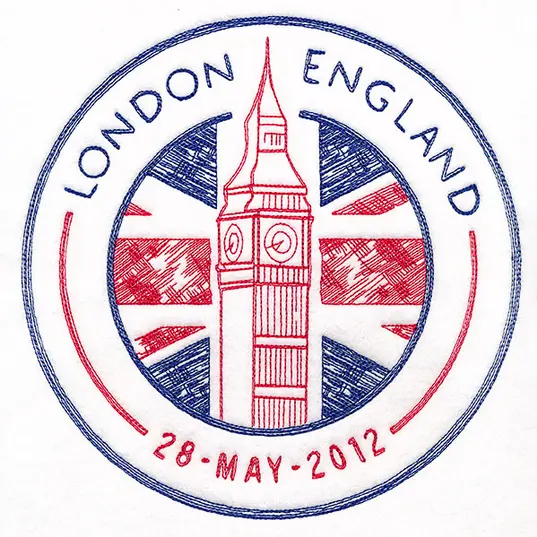 L'English Touch imprimé sur des t-shirts